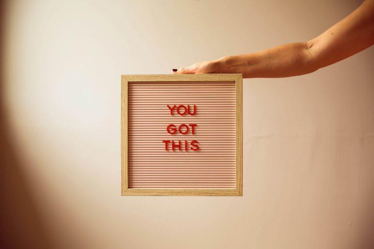 you got this, confidence